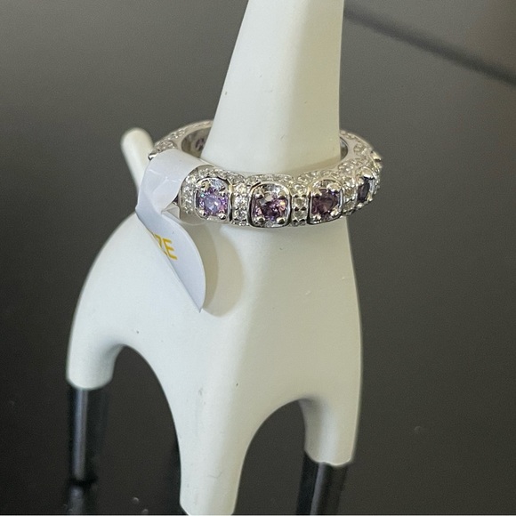 BP Dark Amethyst Sterling Silver Band (RBP 2185) - Picture 10 of 11